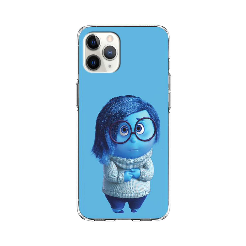 Inside Out Sadness Blue iPhone 11 Pro Max Case-Phone Case-Clear Soft Case-Altracase