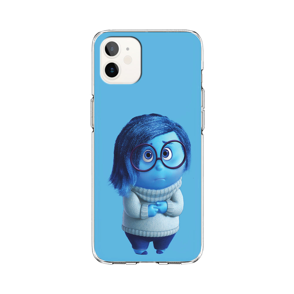Inside Out Sadness Blue iPhone 12 Case-Phone Case-Clear Soft Case-Altracase