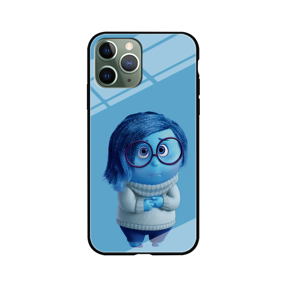 Inside Out Sadness Blue iPhone 11 Pro Max Case-Phone Case-Tempered Glass Case-Altracase