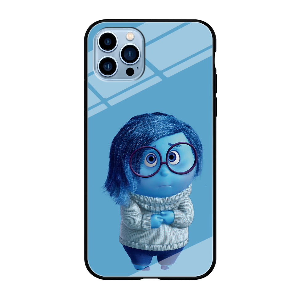 Inside Out Sadness Blue iPhone 12 Pro Max Case-Phone Case-Tempered Glass Case-Altracase