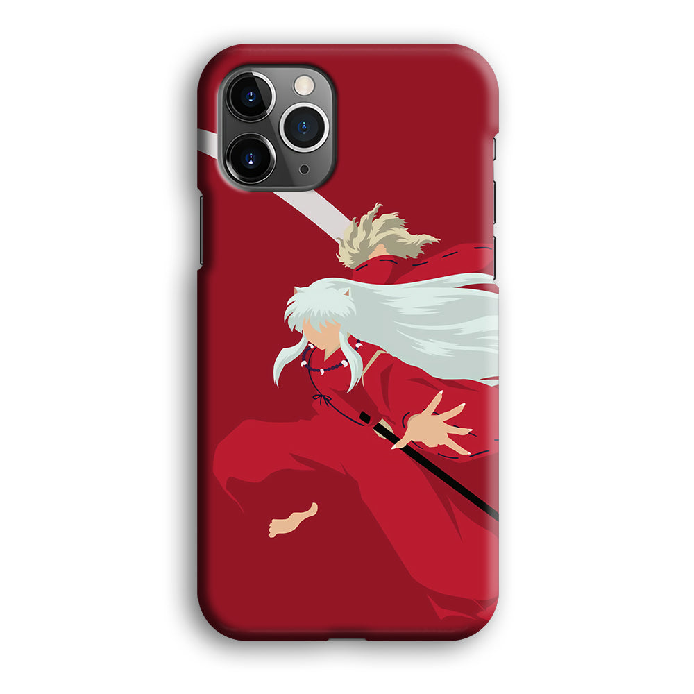 Inuyasha Red Background iPhone 12 Pro Max Case-Phone Case-3D Case-Altracase