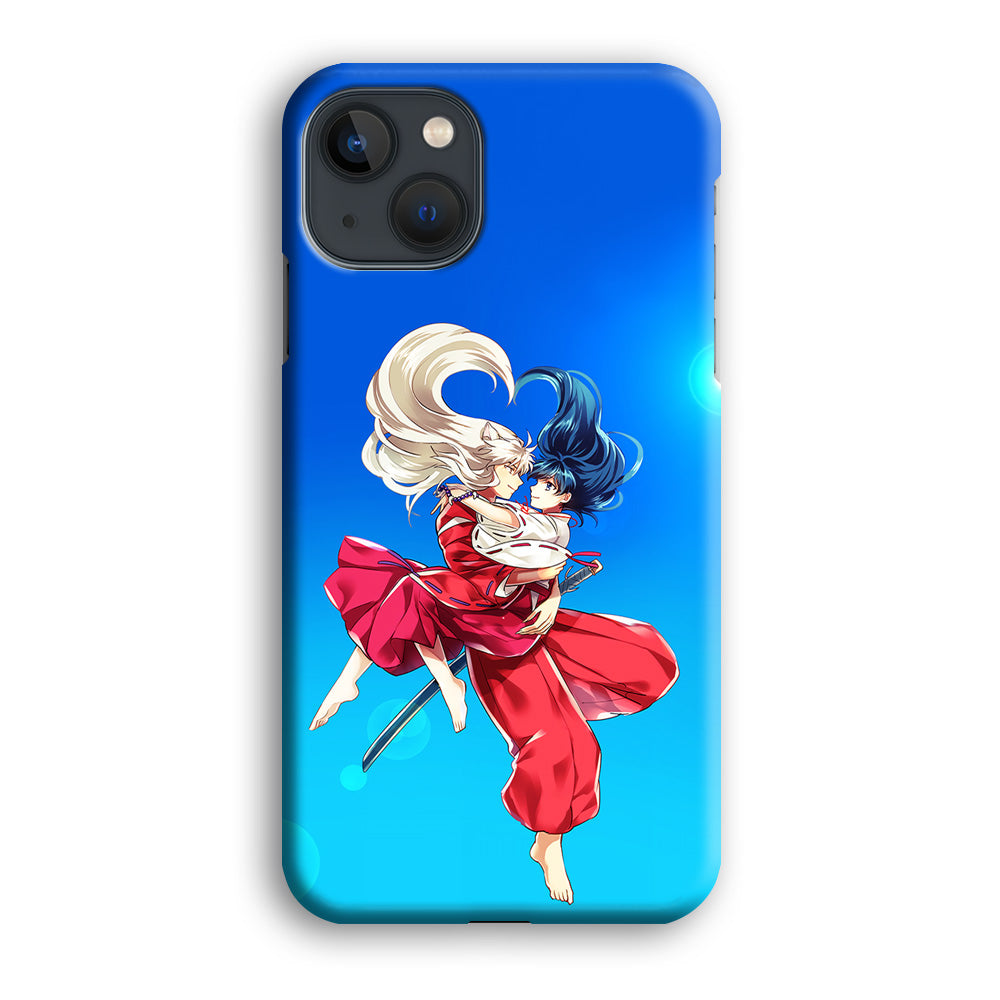 Inuyasha and Kagome Romantic iPhone 15 Case-Phone Case-3D Case-Altracase