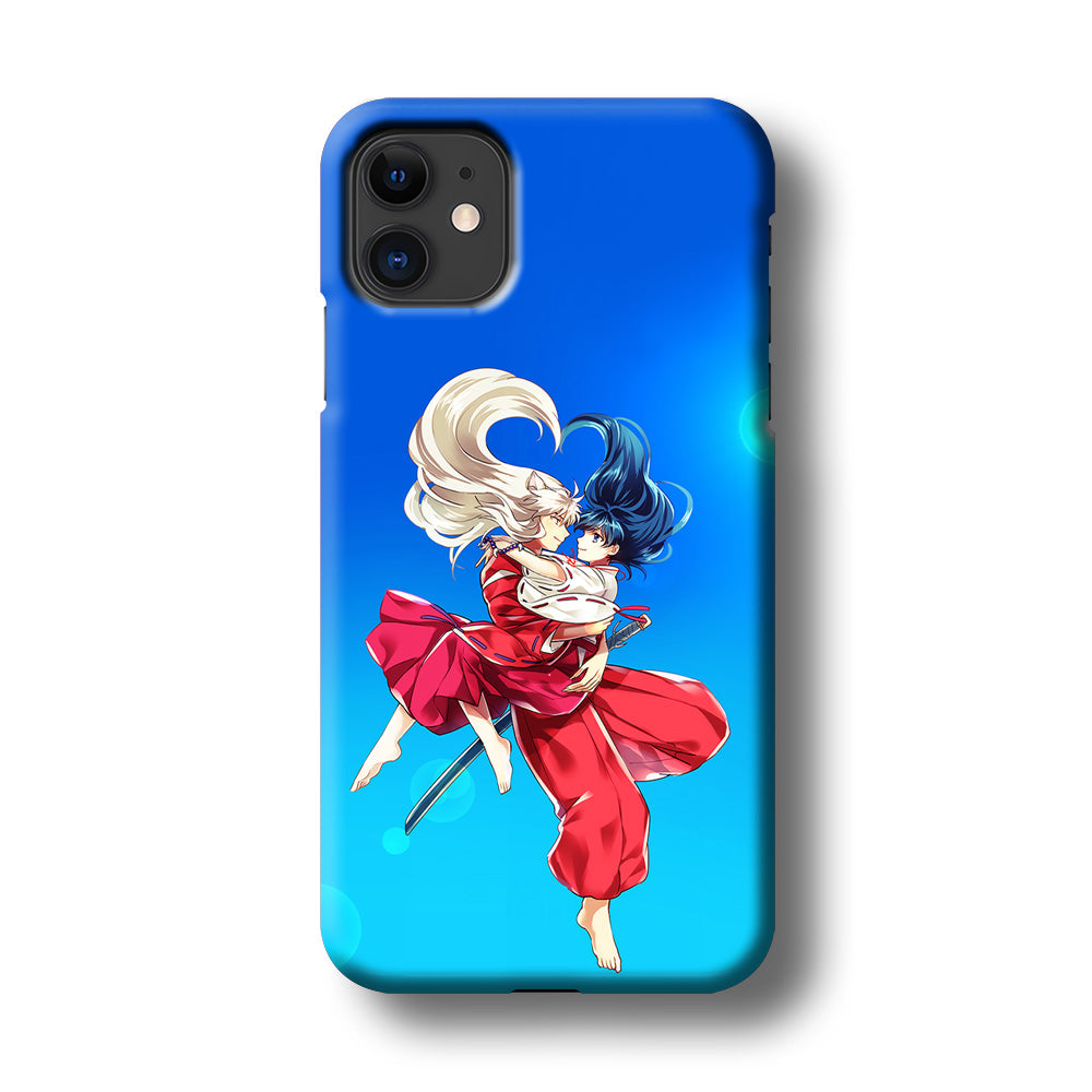 Inuyasha and Kagome Romantic iPhone 11 Case-Phone Case-3D Case-Altracase