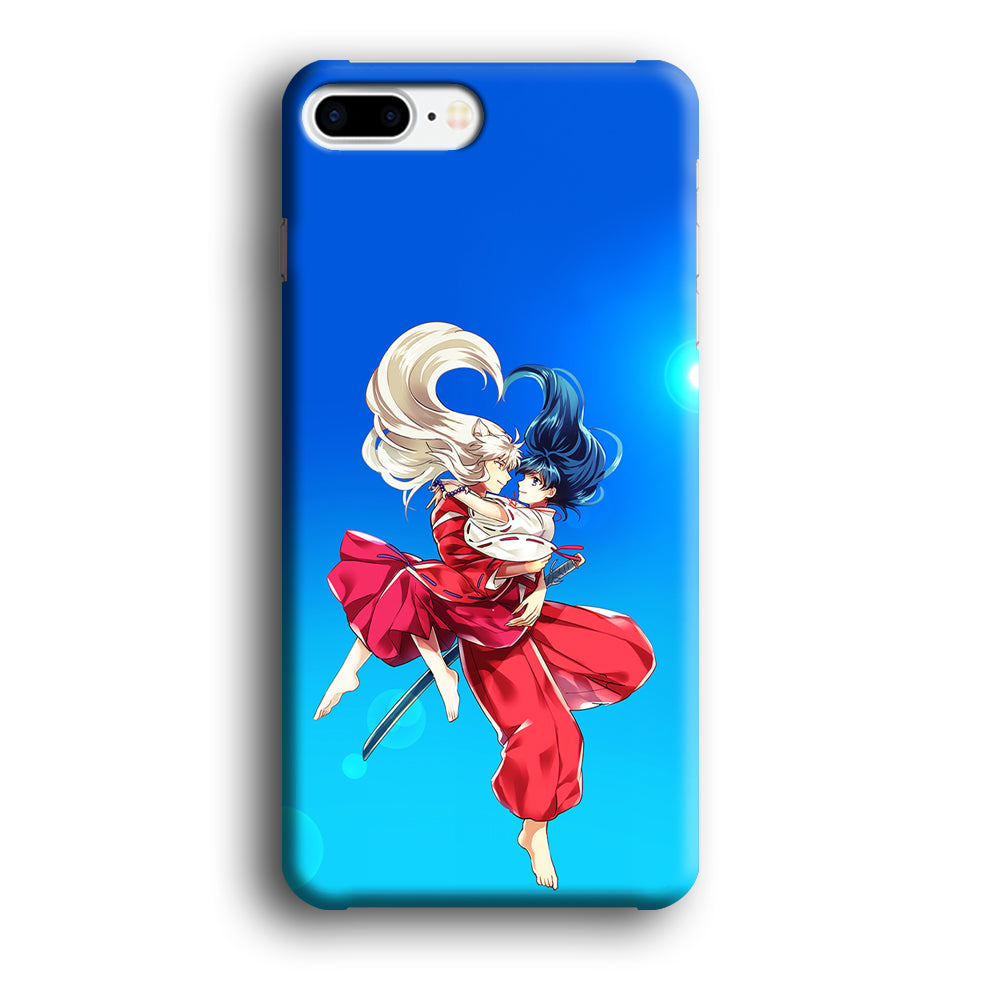 Inuyasha and Kagome Romantic iPhone 8 Plus Case-Phone Case-3D Case-Altracase
