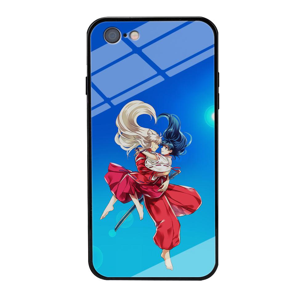 Inuyasha and Kagome Romantic iPhone 6 | 6s Case-Phone Case-Tempered Glass Case-Altracase