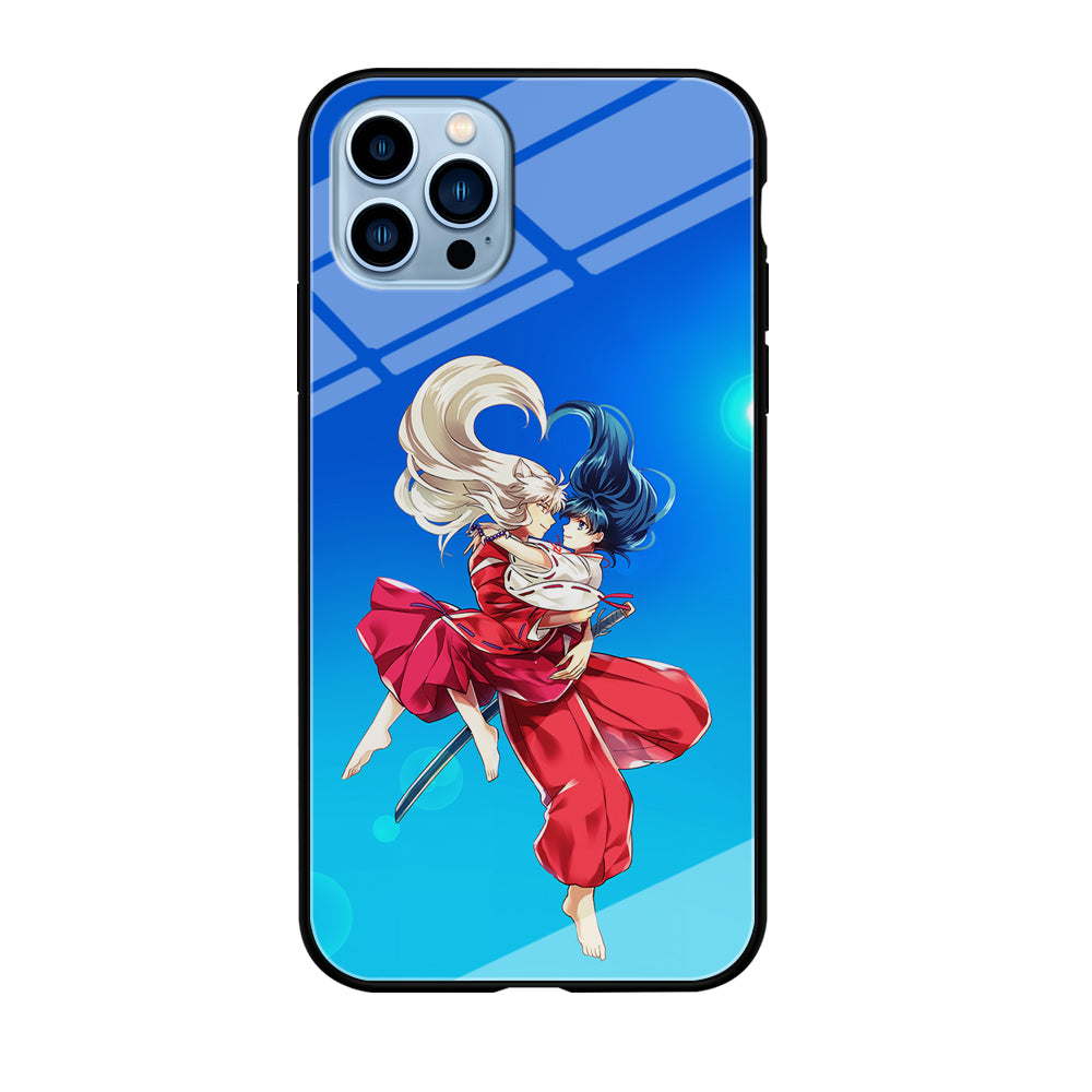 Inuyasha and Kagome Romantic iPhone 12 Pro Max Case-Phone Case-Tempered Glass Case-Altracase
