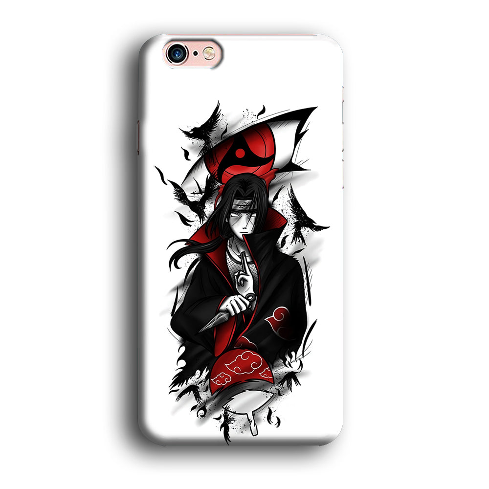 Itachi Uchiha White iPhone 6 Plus | 6s Plus Case-Phone Case-3D Case-Altracase