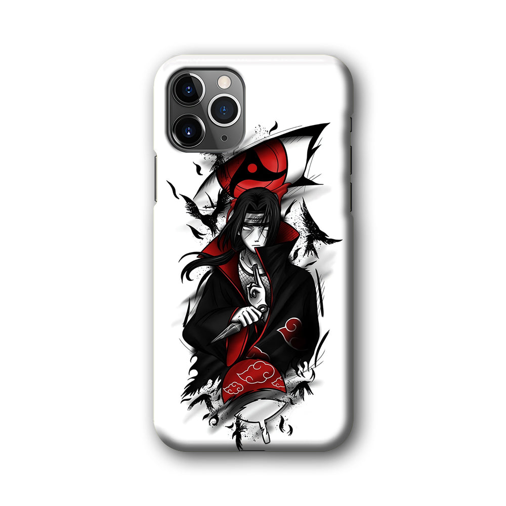 Itachi Uchiha White iPhone 11 Pro Case-Phone Case-3D Case-Altracase