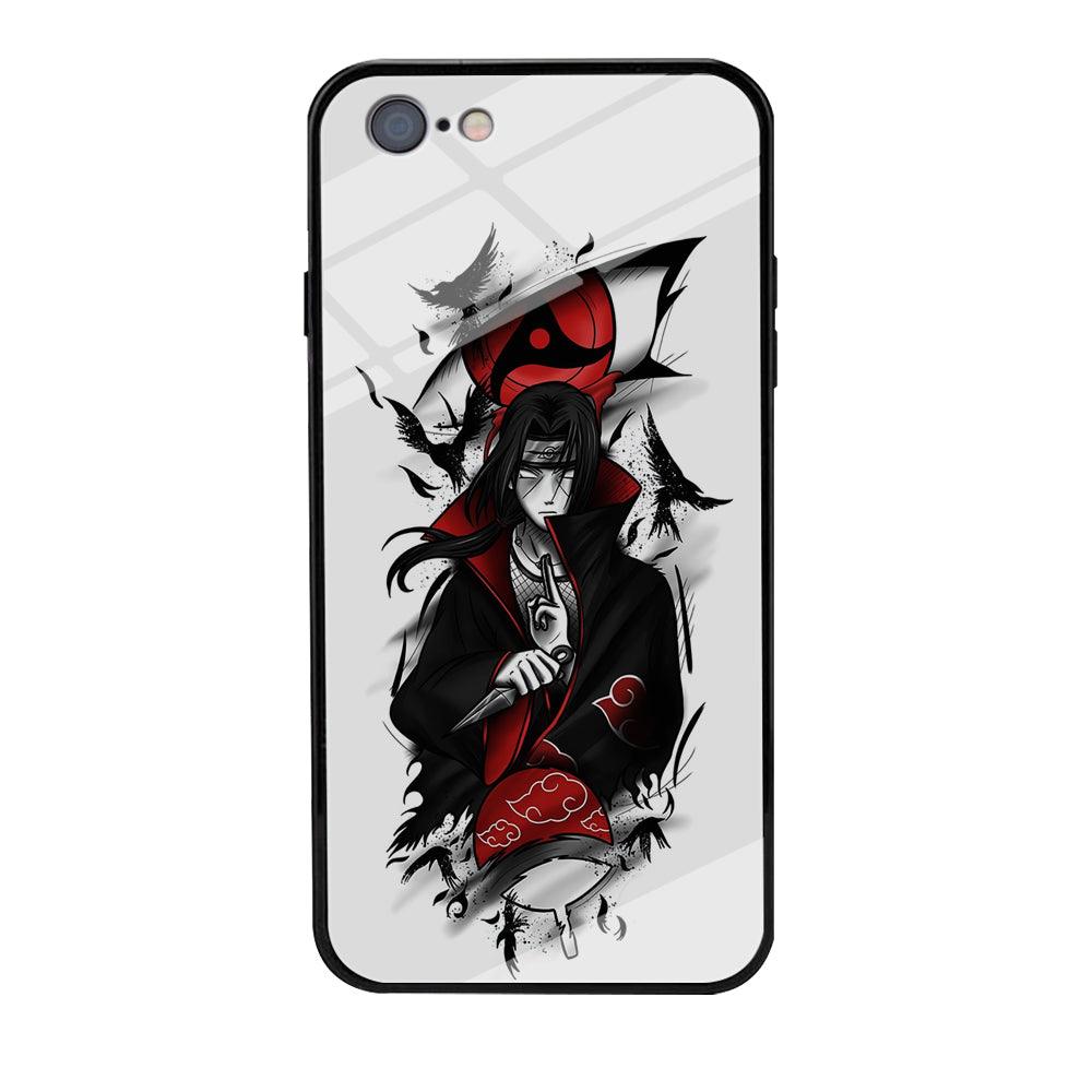 Itachi Uchiha White iPhone 6 | 6s Case-Phone Case-Tempered Glass Case-Altracase