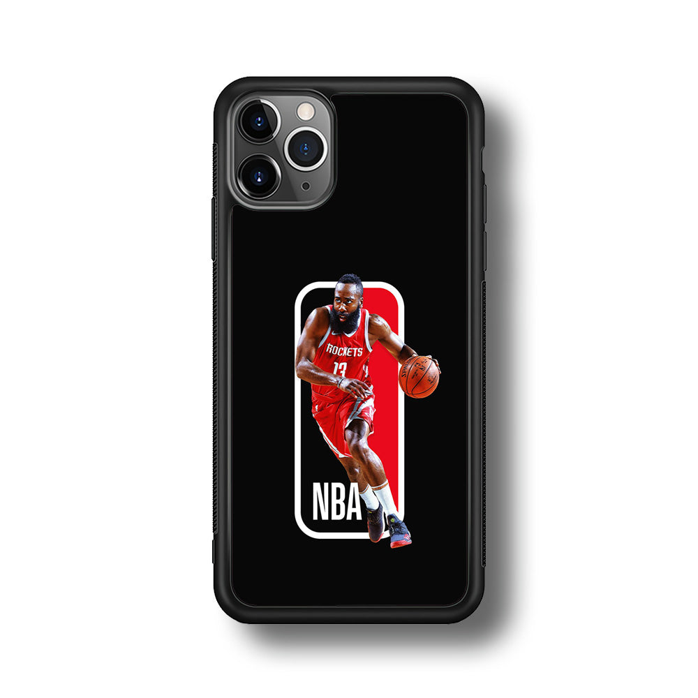 James Harden NBA iPhone 11 Pro Max Case-Phone Case-Rubber Black (2D Case)-Altracase