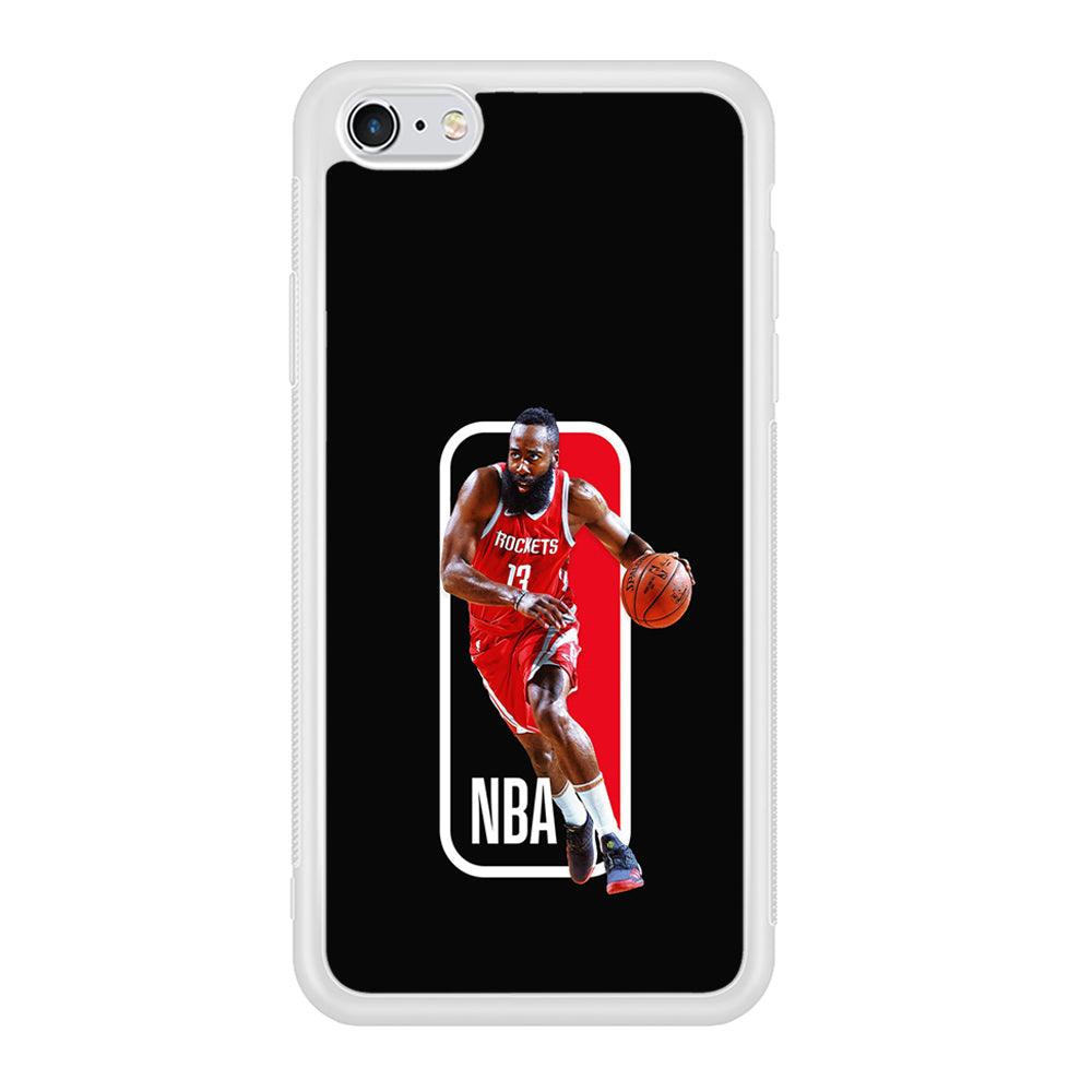 James Harden NBA iPhone 6 | 6s Case-Phone Case-Rubber White (2D Case)-Altracase