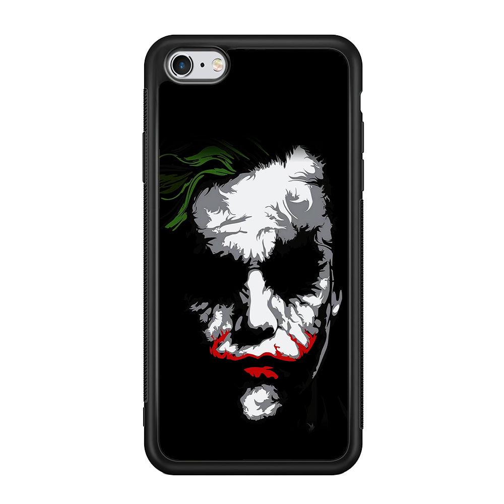 Joker Abstract Painting iPhone 6 | 6s Case-Phone Case-Rubber Black (2D Case)-Altracase
