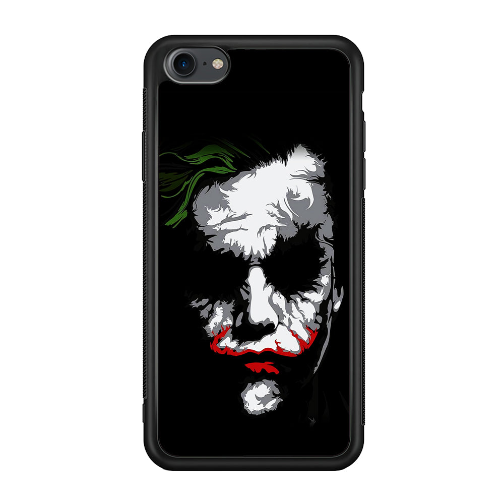Joker Abstract Painting iPhone 7 Case-Phone Case-Rubber Black (2D Case)-Altracase