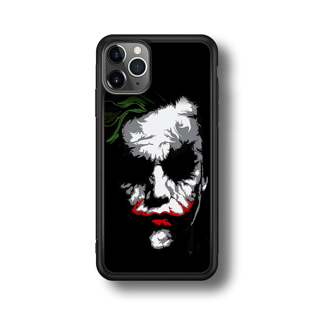 Joker Abstract Painting iPhone 11 Pro Max Case-Phone Case-Rubber Black (2D Case)-Altracase