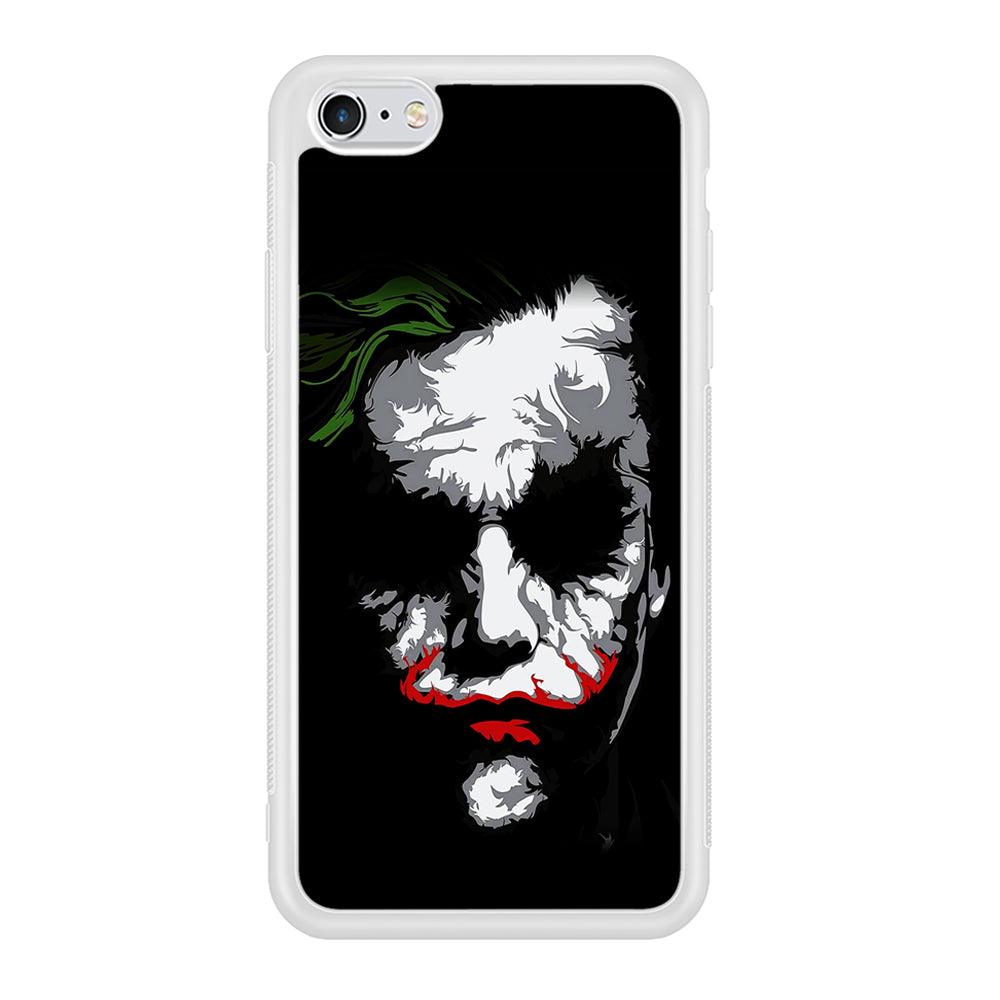 Joker Abstract Painting iPhone 6 | 6s Case-Phone Case-Rubber White (2D Case)-Altracase