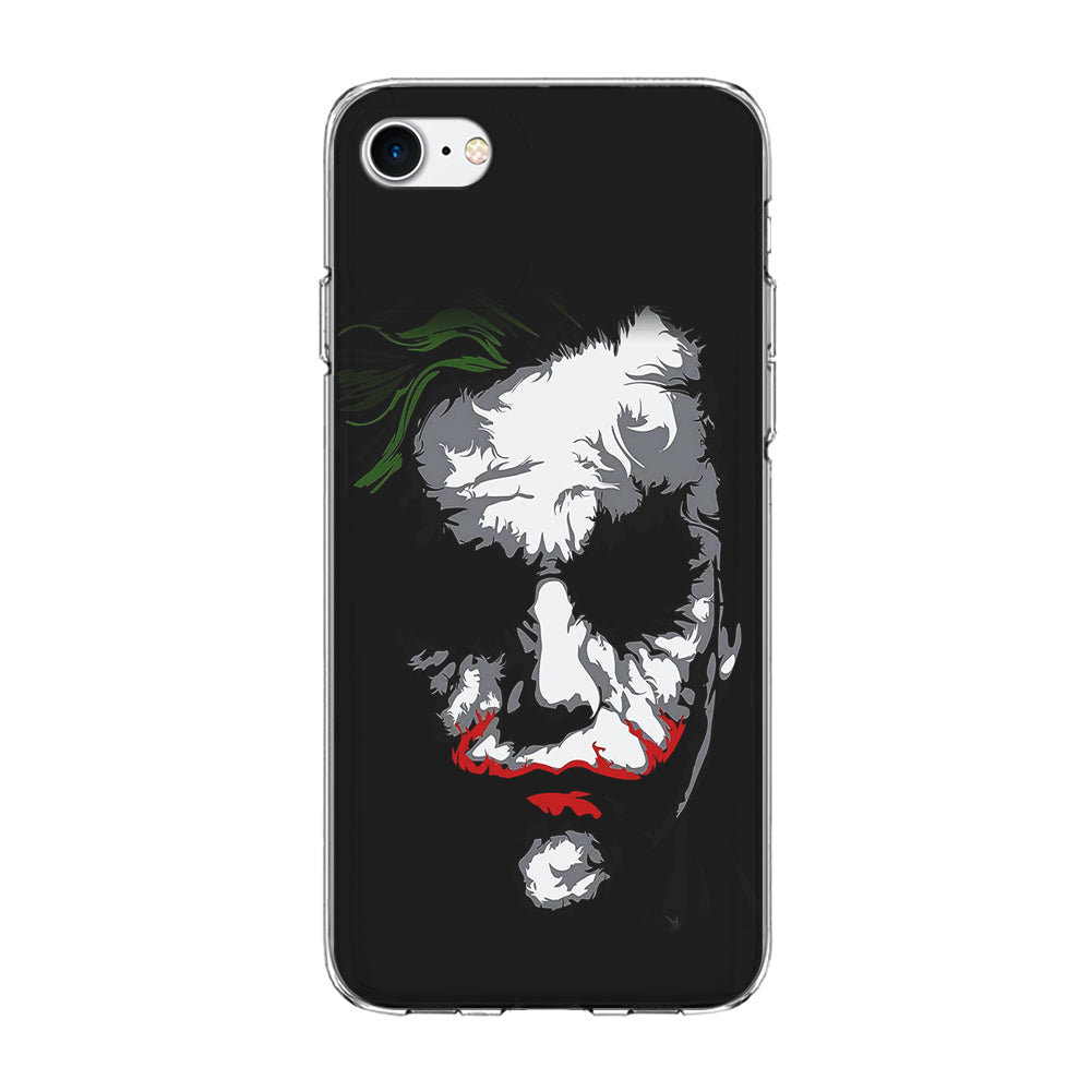 Joker Abstract Painting iPhone 7 Case-Phone Case-Clear Soft Case-Altracase