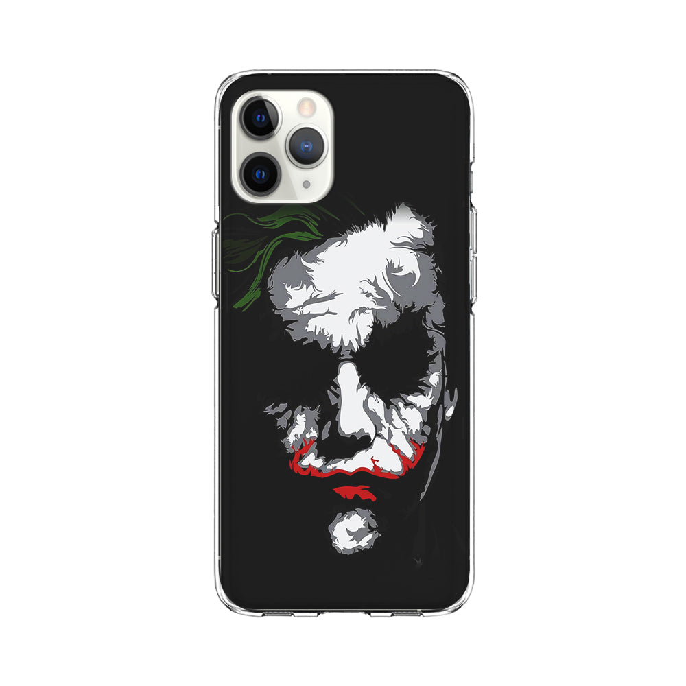 Joker Abstract Painting iPhone 11 Pro Max Case-Phone Case-Clear Soft Case-Altracase