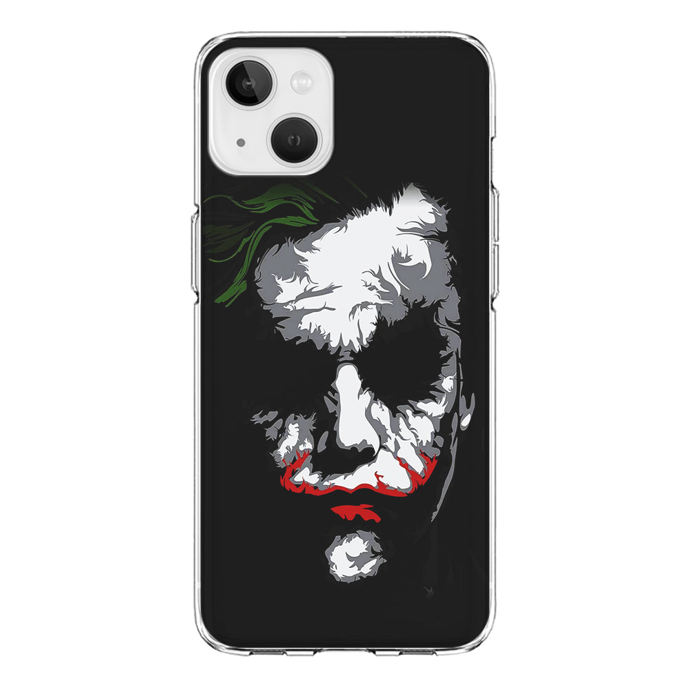 Joker Abstract Painting iPhone 13 Mini Case-Phone Case-Clear Soft Case-Altracase