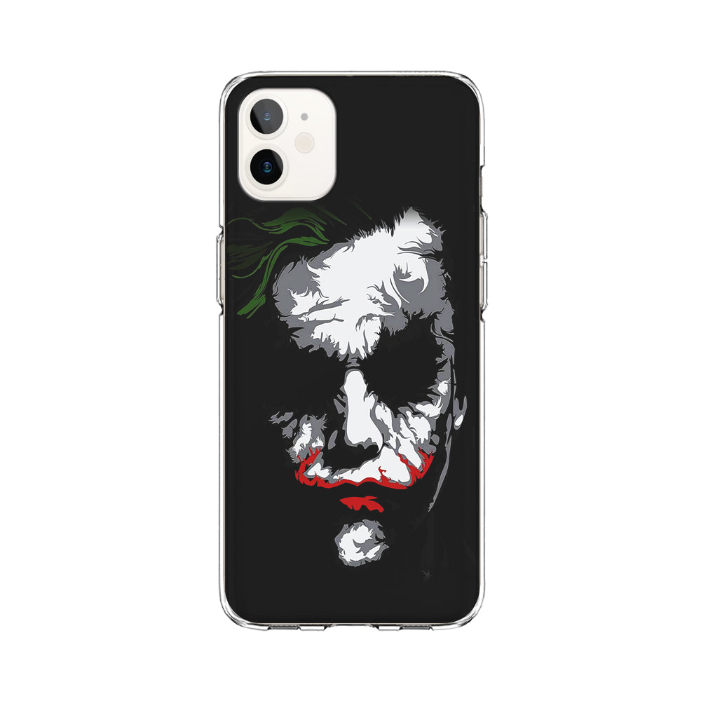Joker Abstract Painting iPhone 12 Case-Phone Case-Clear Soft Case-Altracase
