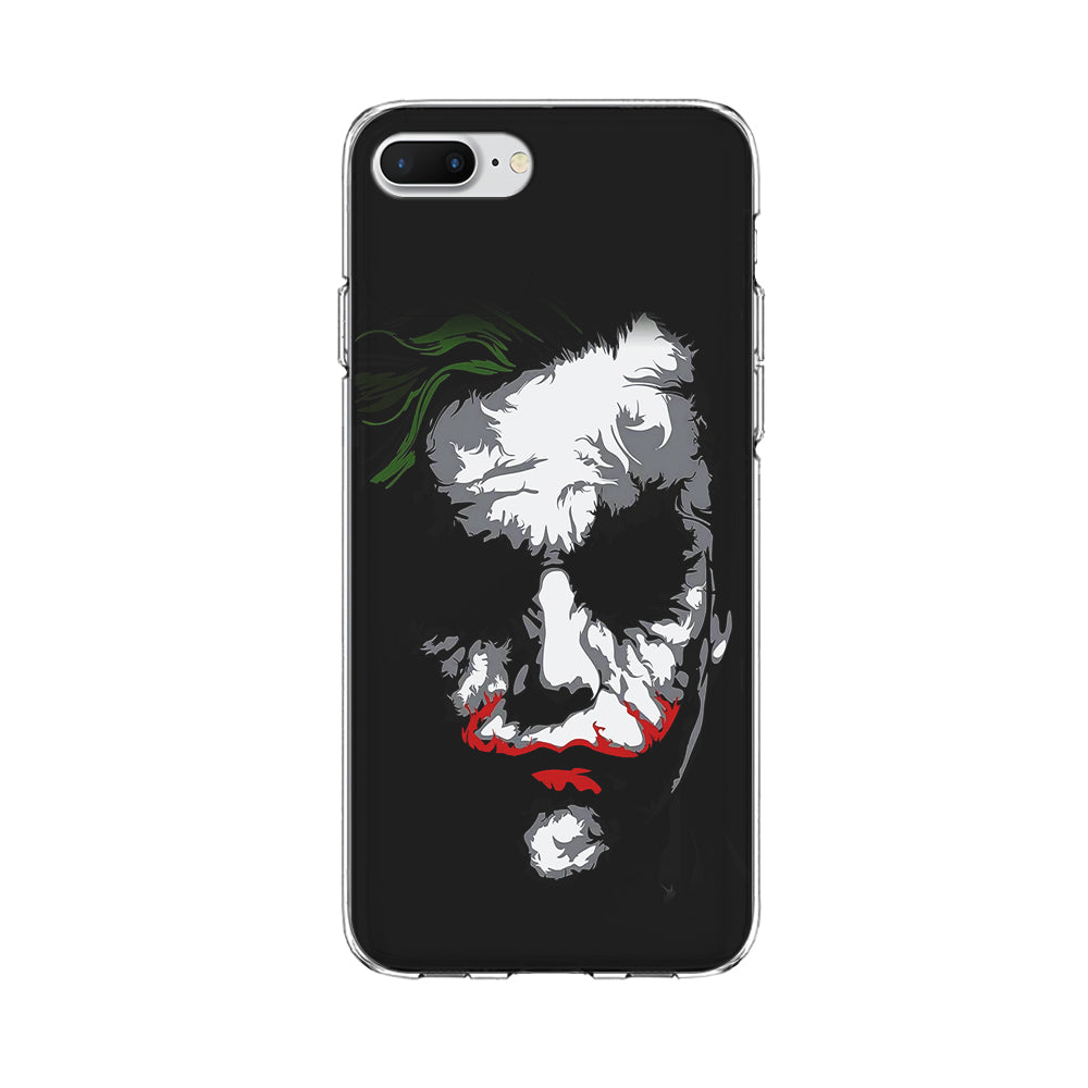 Joker Abstract Painting iPhone 8 Plus Case-Phone Case-Clear Soft Case-Altracase