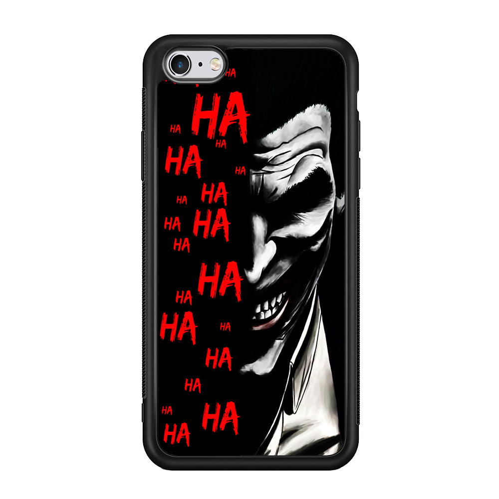 Joker Laugh iPhone 6 Plus | 6s Plus Case-Phone Case-Rubber Black (2D Case)-Altracase