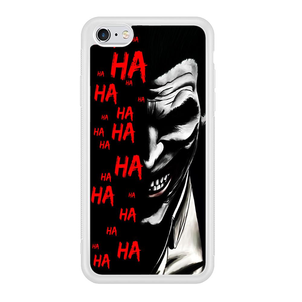 Joker Laugh iPhone 6 | 6s Case-Phone Case-Rubber White (2D Case)-Altracase