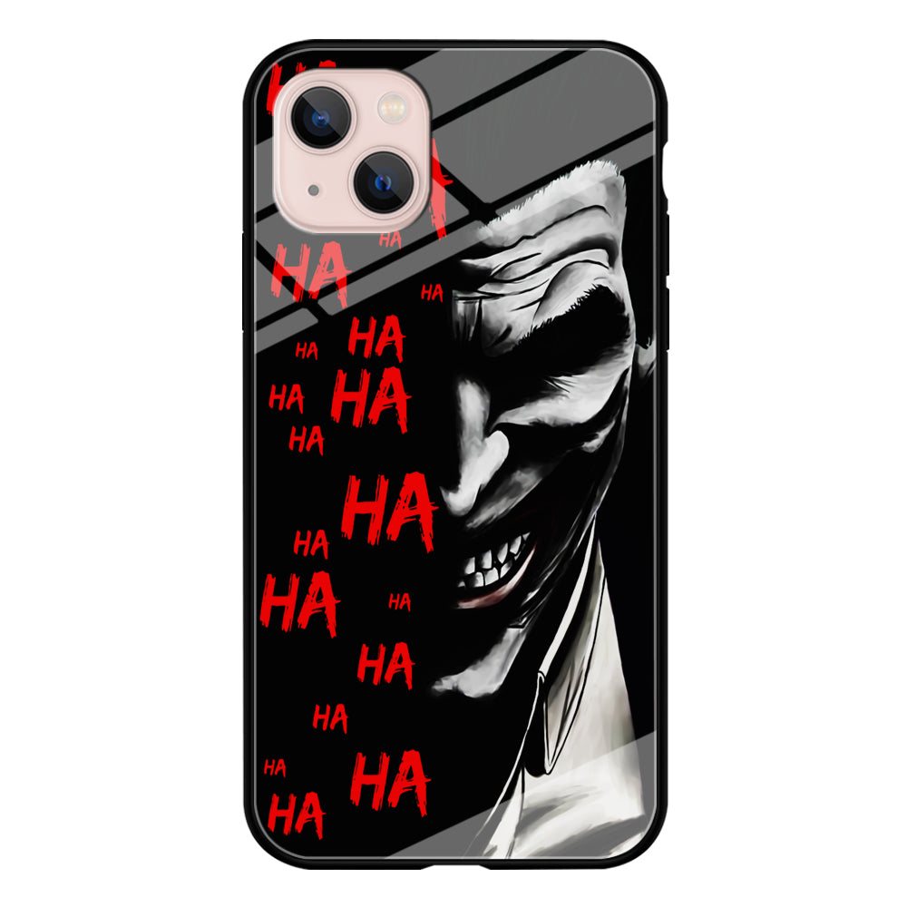 Joker Laugh iPhone 13 Case-Phone Case-Tempered Glass Case-Altracase