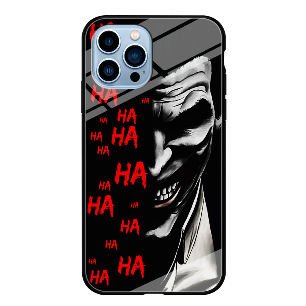Joker Laugh iPhone 15 Pro Case-Phone Case-Tempered Glass Case-Altracase