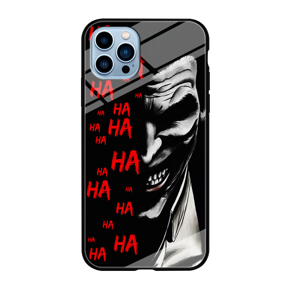 Joker Laugh iPhone 12 Pro Max Case-Phone Case-Tempered Glass Case-Altracase