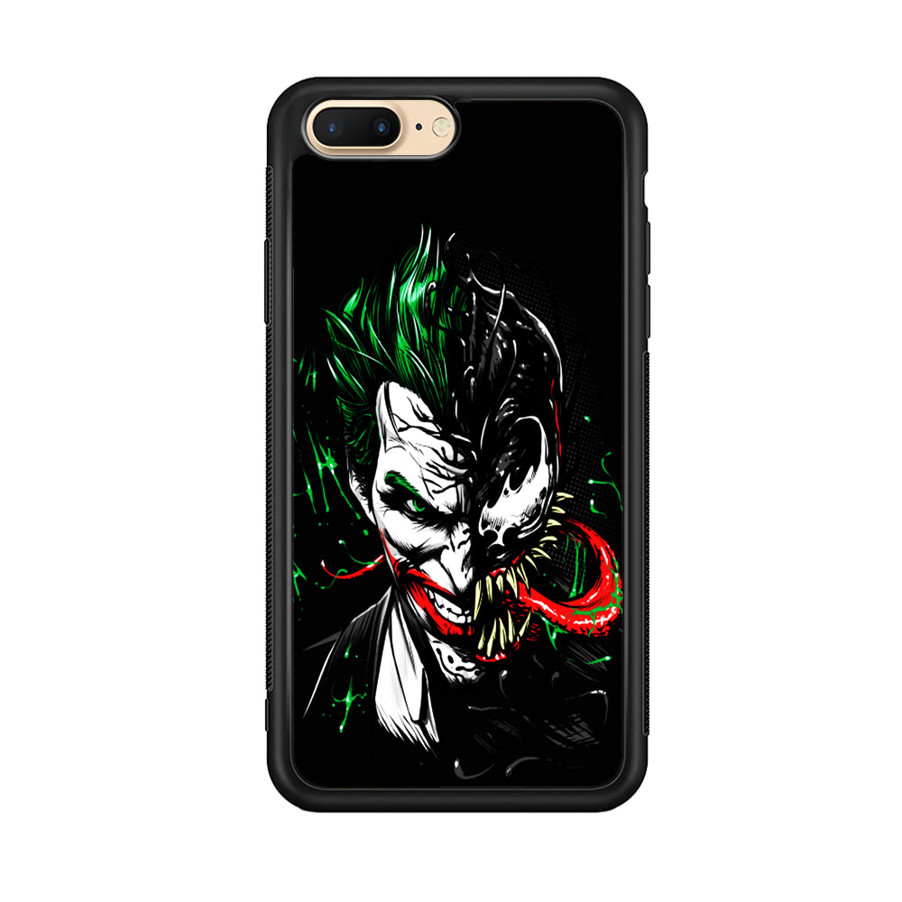 Joker Venom iPhone 8 Plus Case-Phone Case-Rubber Black (2D Case)-Altracase