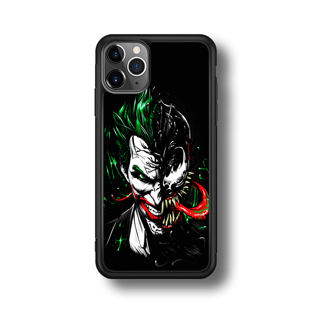 Joker Venom iPhone 11 Pro Max Case-Phone Case-Rubber Black (2D Case)-Altracase