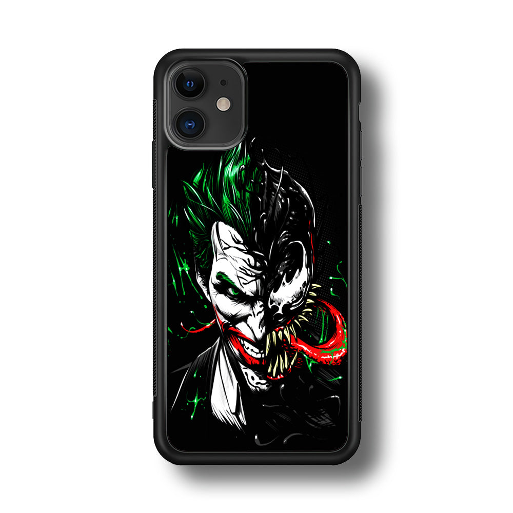 Joker Venom iPhone 11 Case-Phone Case-Rubber Black (2D Case)-Altracase