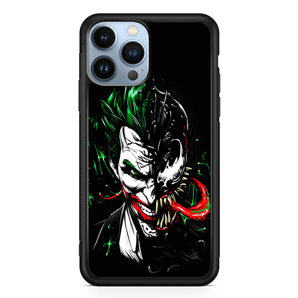 Joker Venom iPhone 15 Pro Case-Phone Case-Rubber Black (2D Case)-Altracase