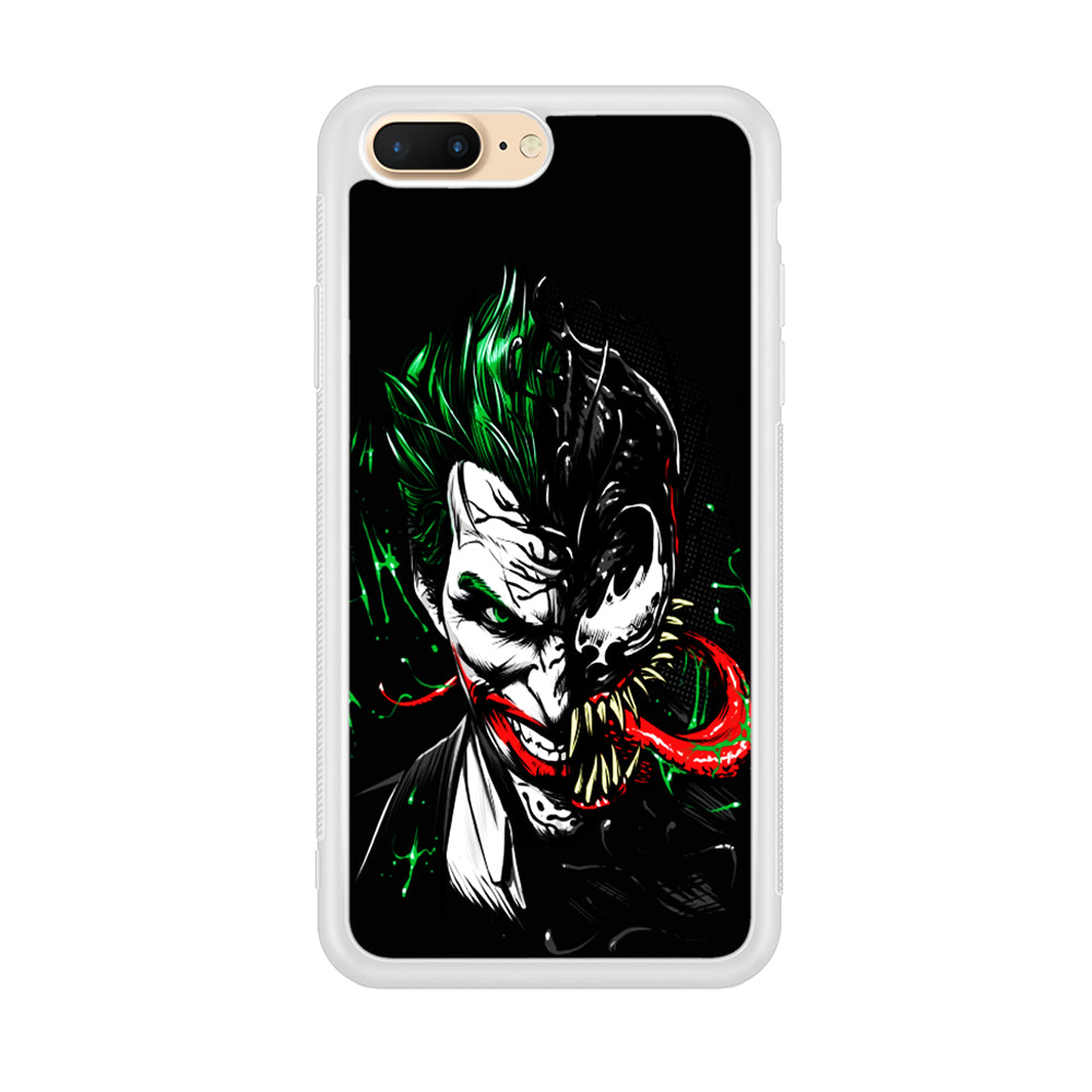 Joker Venom iPhone 8 Plus Case-Phone Case-Rubber White (2D Case)-Altracase