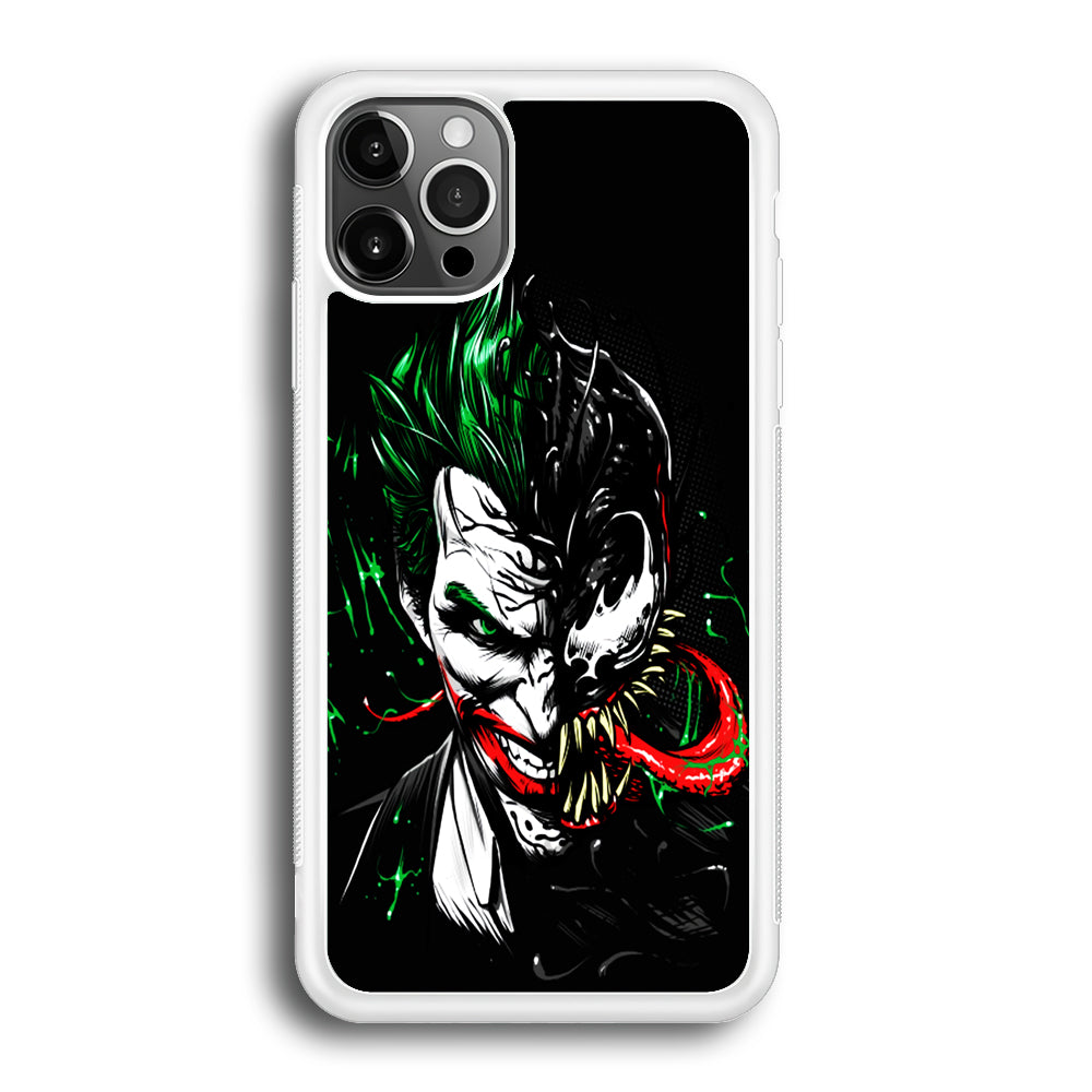 Joker Venom iPhone 12 Pro Max Case-Phone Case-Rubber White (2D Case)-Altracase