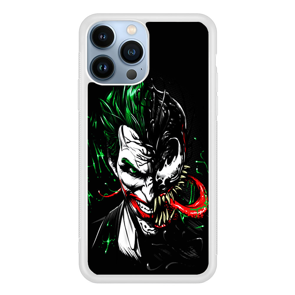 Joker Venom iPhone 15 Pro Case-Phone Case-Rubber White (2D Case)-Altracase