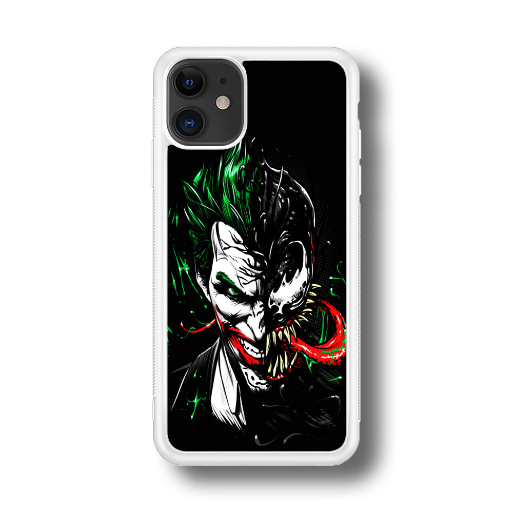 Joker Venom iPhone 11 Case-Phone Case-Rubber White (2D Case)-Altracase