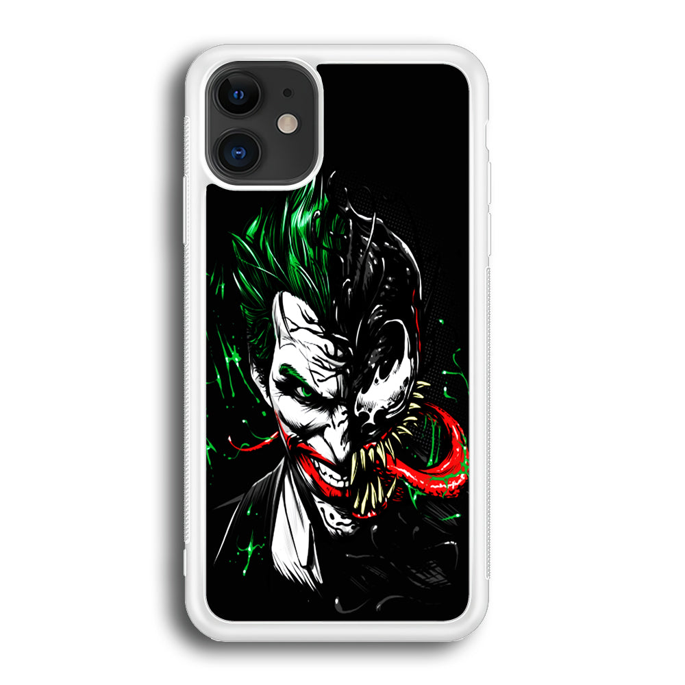 Joker Venom iPhone 12 Case-Phone Case-Rubber White (2D Case)-Altracase