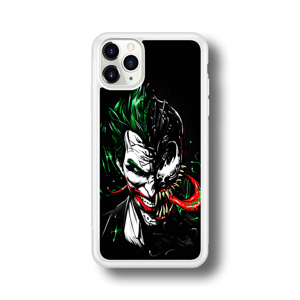Joker Venom iPhone 11 Pro Max Case-Phone Case-Rubber White (2D Case)-Altracase