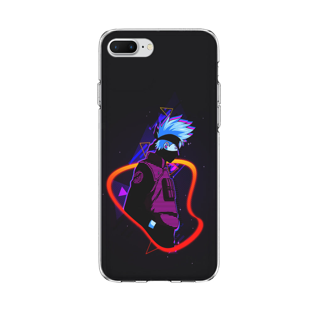 Kakashi Hatake Art iPhone 8 Plus Case-Phone Case-Clear Soft Case-Altracase