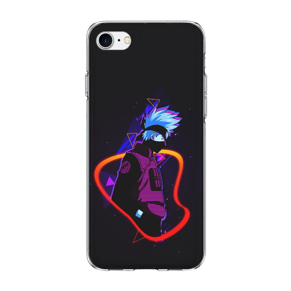 Kakashi Hatake Art iPhone 7 Case-Phone Case-Clear Soft Case-Altracase