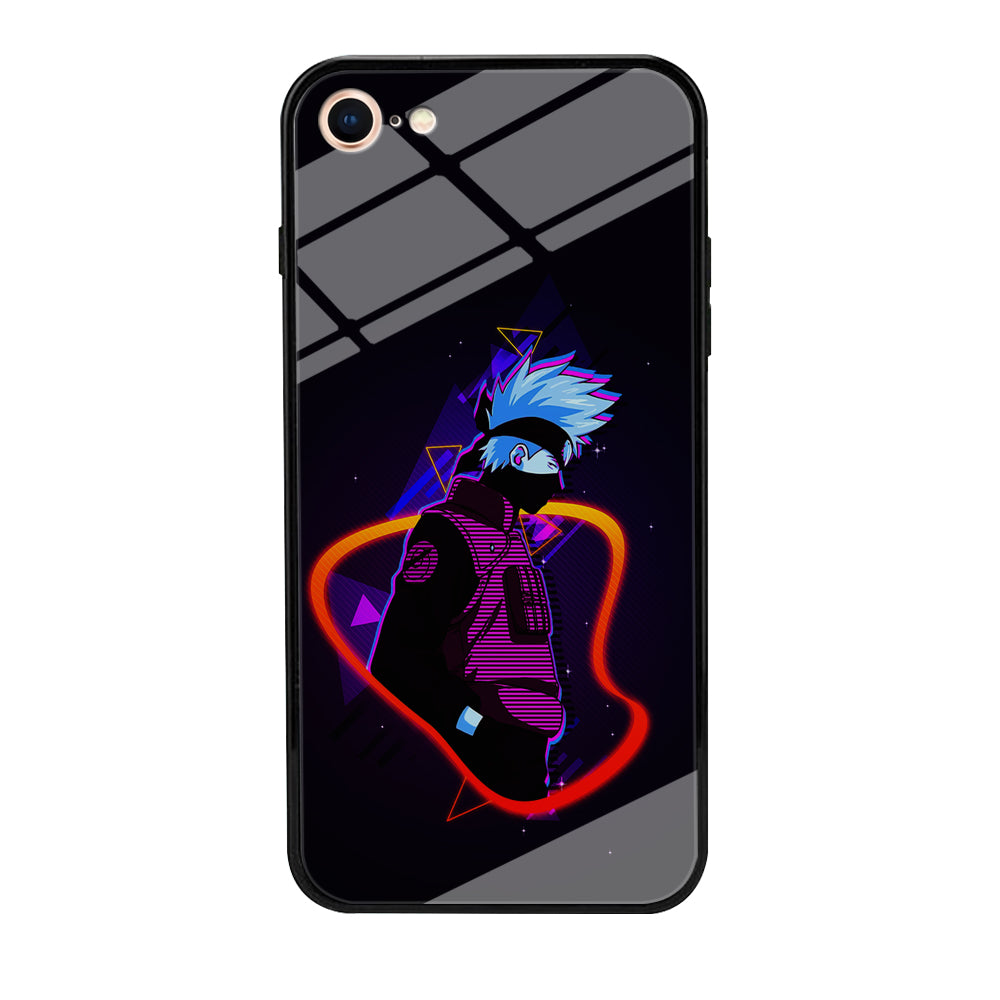 Kakashi Hatake Art iPhone 7 Case-Phone Case-Tempered Glass Case-Altracase