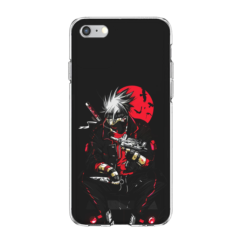 Kakashi Hatake Mafia Style iPhone 6 Plus | 6s Plus Case-Phone Case-Clear Soft Case-Altracase