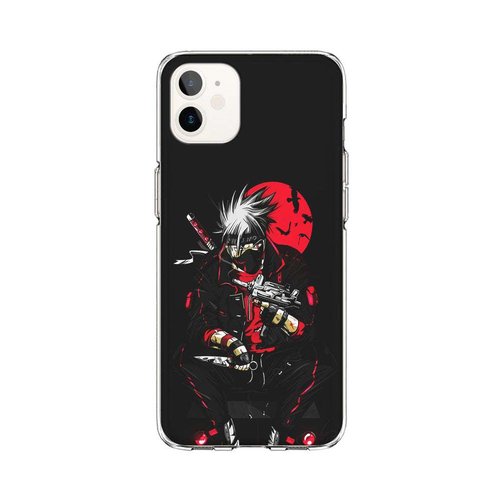 Kakashi Hatake Mafia Style iPhone 11 Case-Phone Case-Clear Soft Case-Altracase