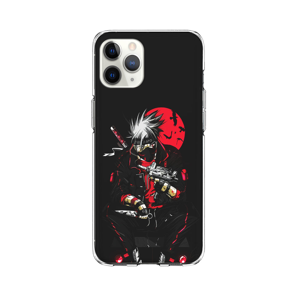 Kakashi Hatake Mafia Style iPhone 11 Pro Case-Phone Case-Clear Soft Case-Altracase