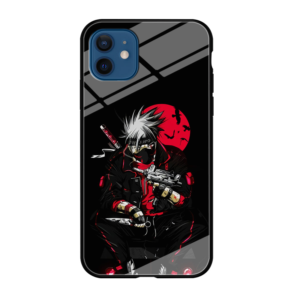 Kakashi Hatake Mafia Style iPhone 12 Case-Phone Case-Tempered Glass Case-Altracase