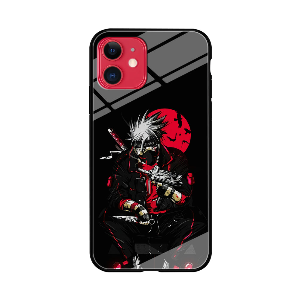 Kakashi Hatake Mafia Style iPhone 11 Case-Phone Case-Tempered Glass Case-Altracase
