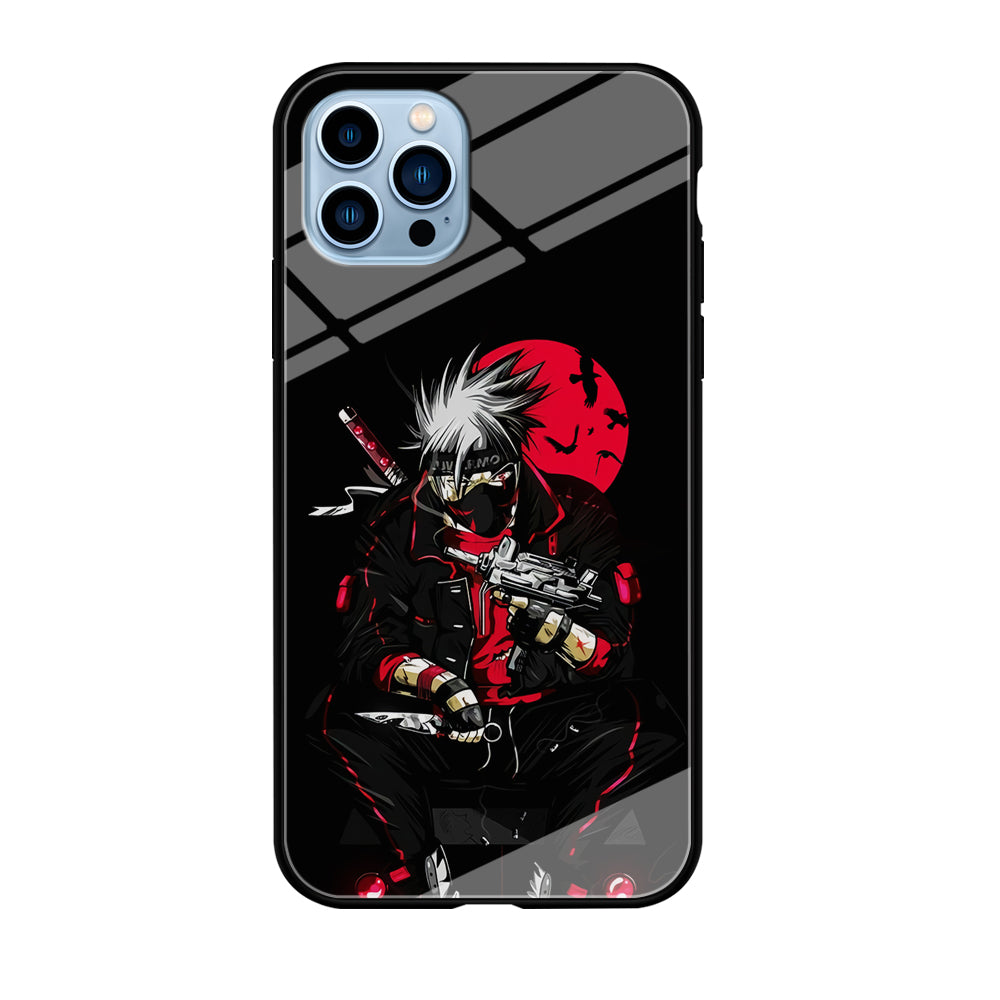 Kakashi Hatake Mafia Style iPhone 12 Pro Case-Phone Case-Tempered Glass Case-Altracase
