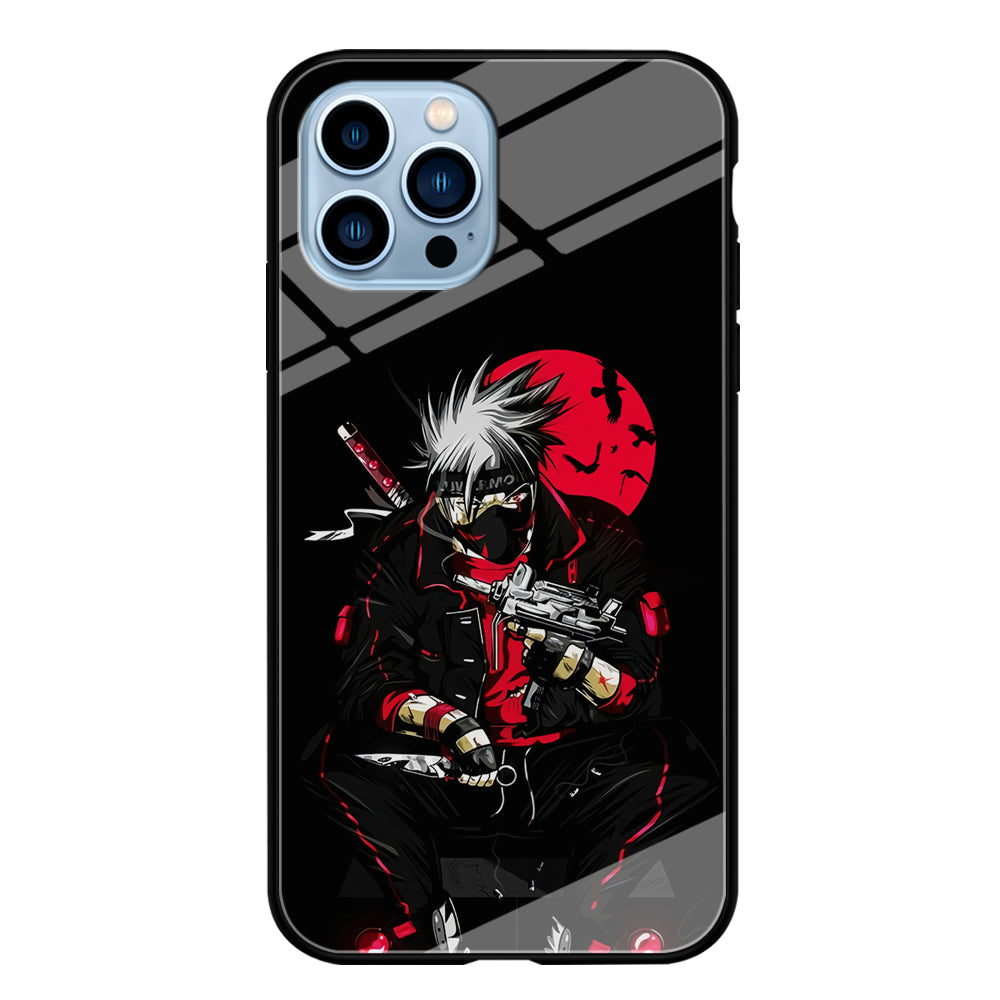 Kakashi Hatake Mafia Style iPhone 13 Pro Max Case-Phone Case-Tempered Glass Case-Altracase