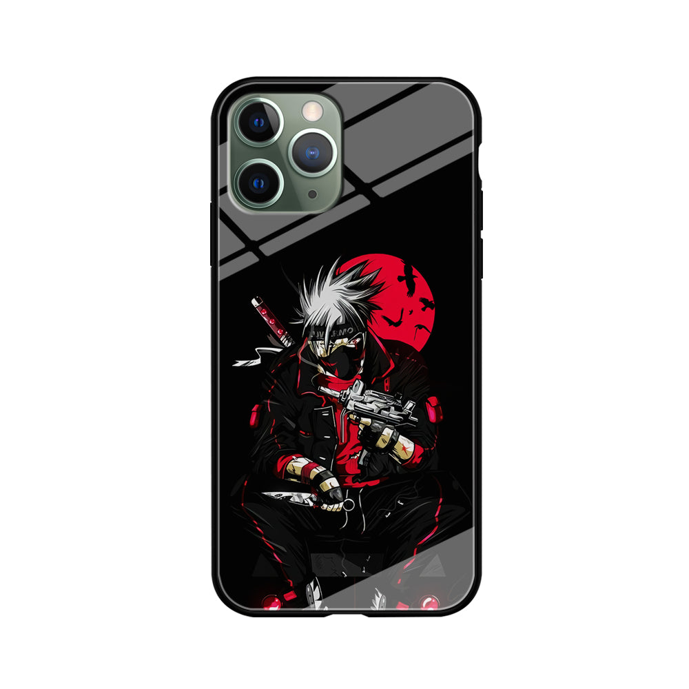 Kakashi Hatake Mafia Style iPhone 11 Pro Case-Phone Case-Tempered Glass Case-Altracase